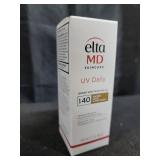EltaMD UV Daily SPF 40 Face Sunscreen Moisturizer with Zinc Oxide, Daily Face Moisturizer with SPF, Sunscreen, For Dry Skin 1.7 oz Pump