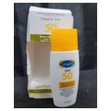 Cetaphil Sheer Mineral Liquid Sunscreen for Face, 100% Mineral UVA/UVB Filters, Zinc Oxide Broad Spectrum SPF 50 Formulated for Sensitive Skin, Unscented, 1.7 Fl Oz