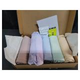 Battewa Quick Dry Incontinence Underwear for Women High Waisted Leak Proof Panties Washable Postpartum Bladder Control Cotton Briefs (Multicolor, Large, 5 Pack) Colors May Vary