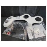 LUXE Bidet NEO 120 - Single Nozzle, Self-Cleaning, Non-Electric Bidet Attachment for Toilet Seat, Adjustable Water Pressure, Rear Wash (White)