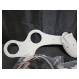 LUXE Bidet NEO 120 - Single Nozzle, Self-Cleaning, Non-Electric Bidet Attachment for Toilet Seat, Adjustable Water Pressure, Rear Wash (White)