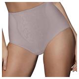 Bali womens Double Support Coordinate Light Control With Lace Tummy Dfx372 2-pack shapewear briefs, Warm Steel/Pink Bliss, XX-Large US