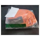 LovelyWholesale Women Sexy Cut Out Crop Tank Tops Crew Neck Summer Sleeveless Top Orange Medium