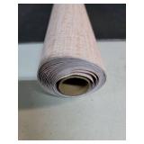 Akywall Beige Peel and Stick Wallpaper Grasscloth Contact Paper Textured Removable Linen Self Adhesive Stick on Wall Paper Waterproof Vinyl Roll for Cabinet Drawer 15.7\" x 78.7\"