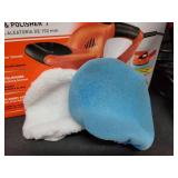BLACK+DECKER 6\" Buffer Polisher, Orbital Car Polisher with Wool and Foam Bonnets (WP900) - Retail $65