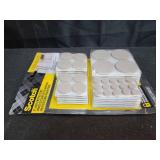 Scotch Felt Pads 162 PCS Beige, Felt Furniture Pads for Protecting Hardwood Floors, Round, Assorted Sizes Value Pack, Self-Stick design, Protecting from nicks, dents and scratches (SP845-NA)