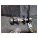 Copper Creek Colonial Privacy Interior Door Knob ANSI Grade-3 Certified, Modern Heavy Duty Handle, Easy Install and Reversible for Bedroom, Bathroom and Closets Tuscan Bronze (1 Pack)