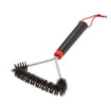 Weber 12\" Three-Sided Grill Brush