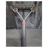 Weber 12\" Three-Sided Grill Brush