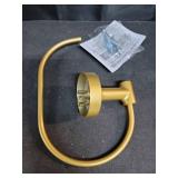Franklin Brass Voisin (1-Pack) Hand Towel Ring Satin Gold Holder for Wall Mount Round Hanger for Kitchen, Bathroom Accessories VOI46-BB