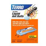 TERRO Ant Killer Bait Stations T300B - Liquid Bait to Eliminate Ants - Bait System - 12 Count Stations for Effective Indoor Ant Control