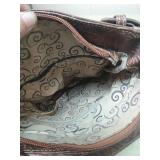 Western Style Cross Embellished Shoulder Bag