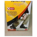 Futuro Restoring Dress Socks XL Black