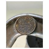 Vintage Wear-Ever Aluminum manual citrus juicer squeezer with insert