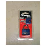 Master Lock 132DCM Blue Covered Brass Padlock