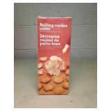 Rolling Cookie Cutter Set with 18 Shapes