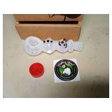 Puffing Bird Glass Pipe Set with Grinder