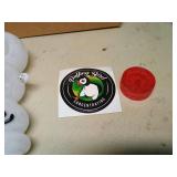 Puffing Bird Glass Pipe Set with Grinder