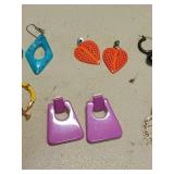 Fashion Earrings Collection - 6 Pairs Mixed Styles