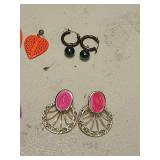 Fashion Earrings Collection - 6 Pairs Mixed Styles