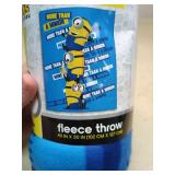 Minions: The Rise of Gru Fleece Throw Blanket