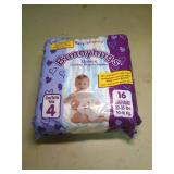 Bunnyhugs Size 4 Diapers - 16 Count Pack
