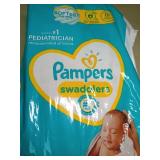 Pampers Swaddlers Newborn Diapers - 31 Count Jumbo Pack