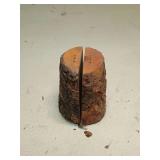 1966 Cowtown Trading Post Wooden salt and pepper shakers  - Cheney Lake