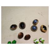 Mixed Costume Jewelry Lot - Earrings Collection