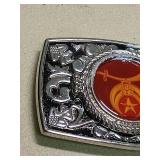 Masonic Shrine Belt Buckle