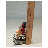 Snowman and Reindeer Christmas Figurine