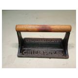 Home Town Grill Press with Wood Handle