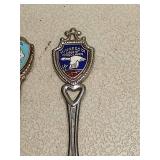 Decorative State Souvenir Spoon Collection