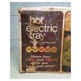 Vintage Cornwall Hot Electric Warming Tray, in original packaging