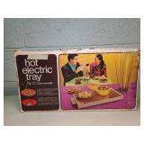 Vintage Cornwall Hot Electric Warming Tray, in original packaging