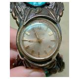 Native American Turquoise Watch Cuff