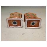 Ceramic Outhouse Salt and Pepper Shakers