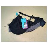 Vanity Fair Exquisitely You Black Bra with Gray Lace