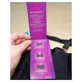 Vanity Fair Exquisitely You Black Bra with Gray Lace