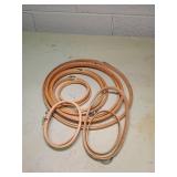 Wood Embroidery Hoops lot