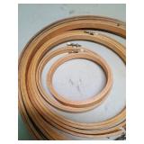Wood Embroidery Hoops lot