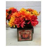 Fall Mum Potted Arrangement lot of 6