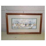 Geese Watercolor Print by Anne Freeman