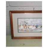 Geese Watercolor Print by Anne Freeman