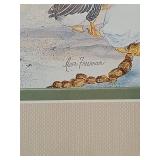 Geese Watercolor Print by Anne Freeman