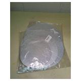 Round Silver Cake Board Set - 4 Sizes lot of 2