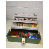 Plano Tackle Box with Fishing Lure Collection