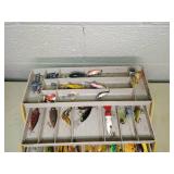 Plano Tackle Box with Fishing Lure Collection