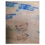 Hand-Painted Wood Art Triptych - Nature and Anime Scene