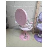 Battat Polka Dot Doll Salon Chairs